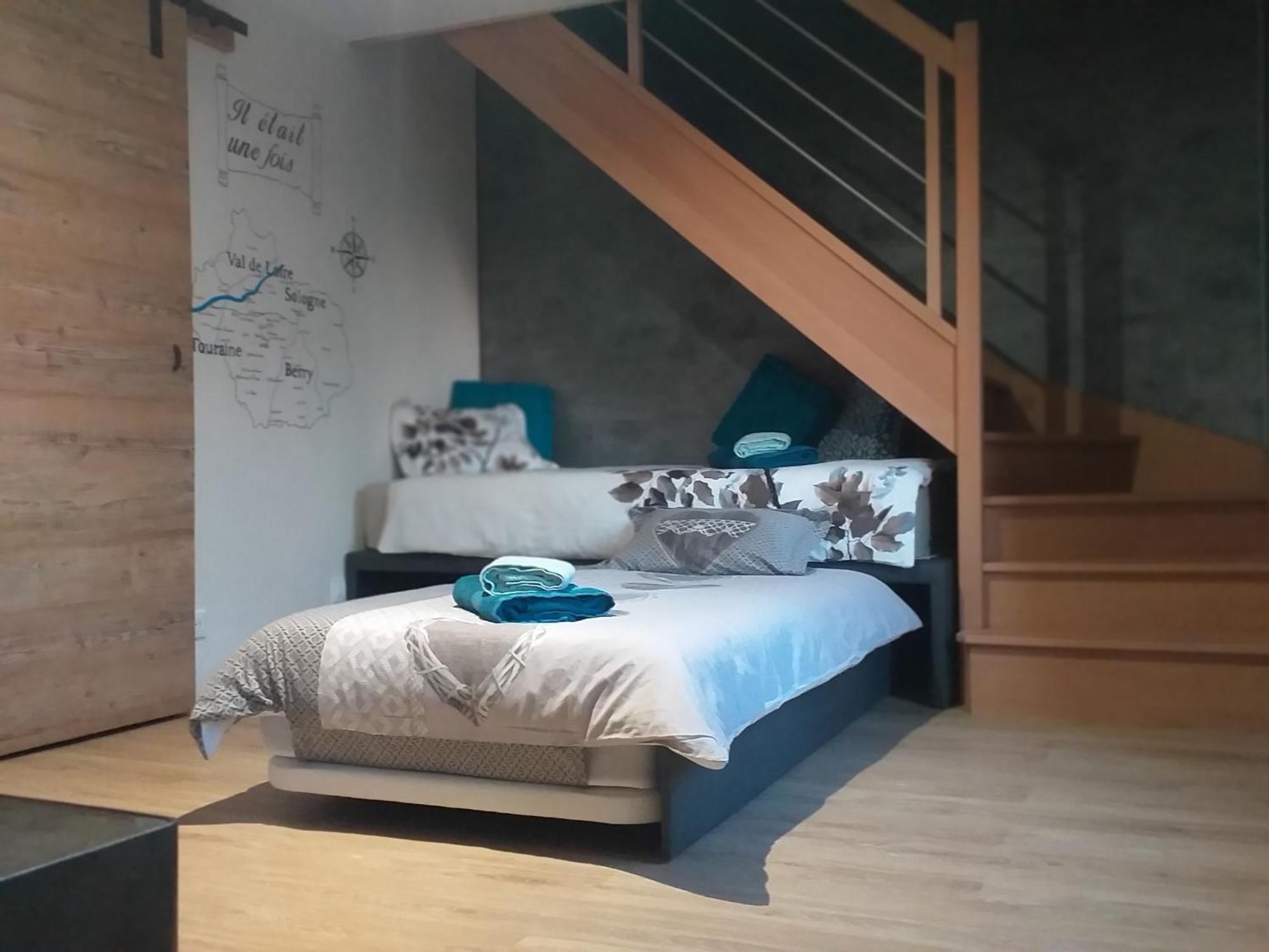 La Berrycurienne Proche Du Zoo De Beauval Saint-Aignan Avec Sdb, Wc Et Spa Privatif Pour Chaque Chambre Luçay-le-Mâle Camera foto